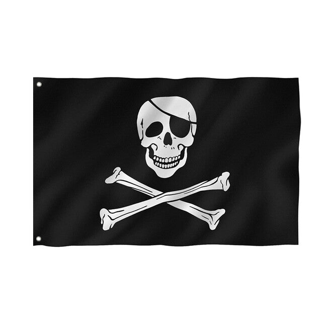 WARAGOD Jolly Roger bandiera pirata 150x90 cm