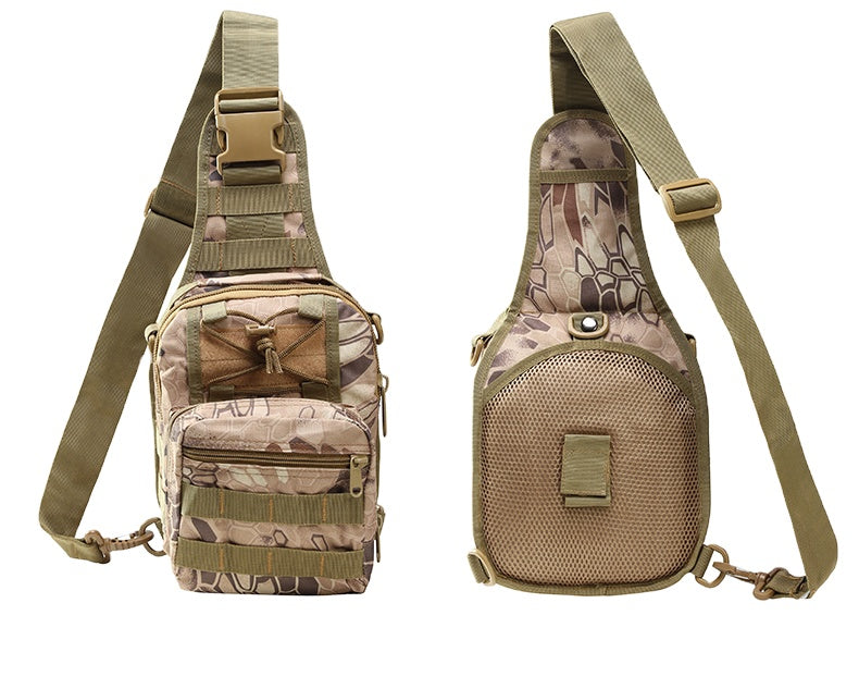 WARAGOD Soldat assault S borsa a tracolla, serpente kaki