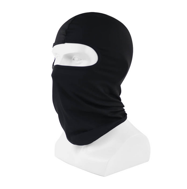 WARAGOD Cappuccio Solvig con 1 foro, nero