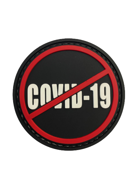 WARAGOD Toppa in PVC Stop Covid 19