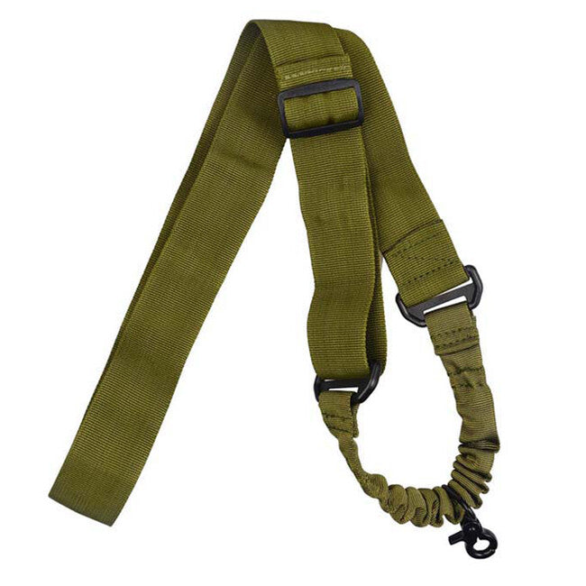 WARAGOD Cinghia tattica elastica per pistola, oliva