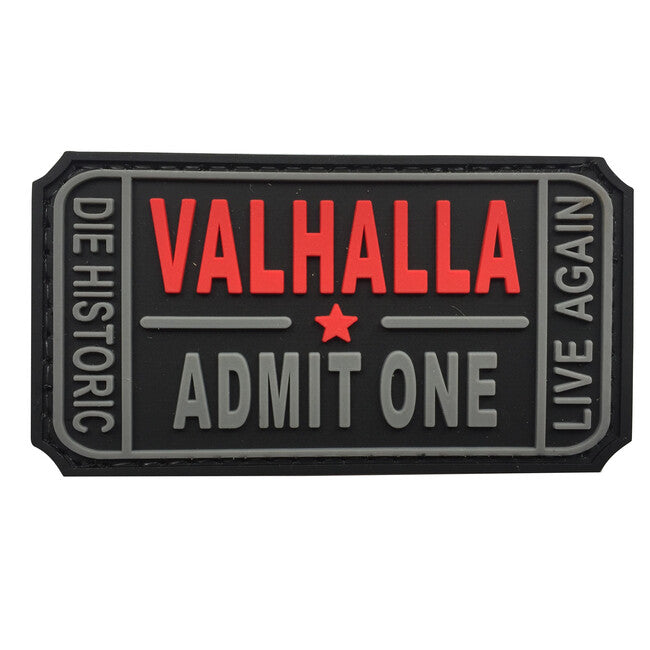 WARAGOD Valhalla Admit toppa in pvc, nera
