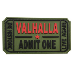 WARAGOD Valhalla Admit toppa in pvc, verde
