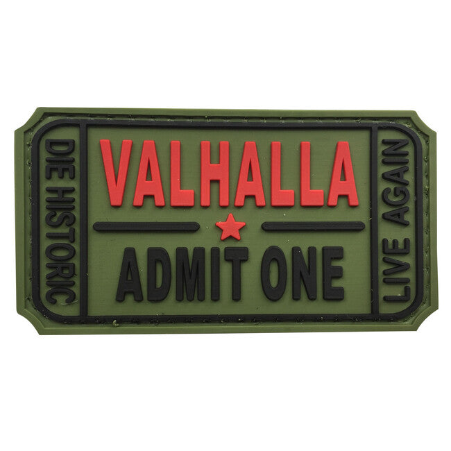 WARAGOD Valhalla Admit toppa in pvc, verde