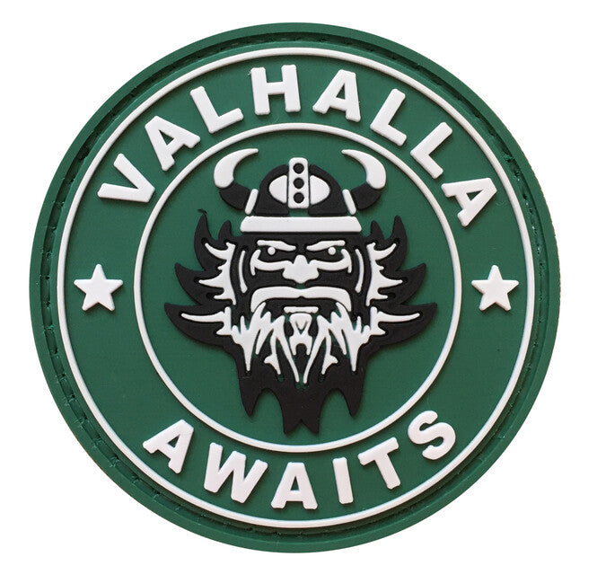 WARAGOD Valhalla Awaits toppa in pvc