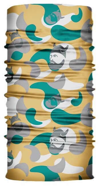 WARAGOD Värme sciarpa multifunzionale, sandhörn camo