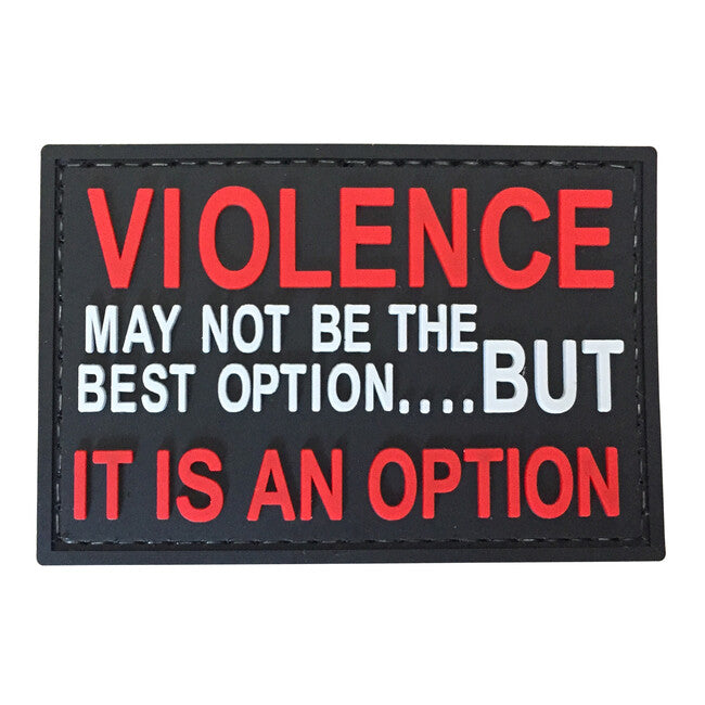 WARAGOD Violenza toppa in pvc