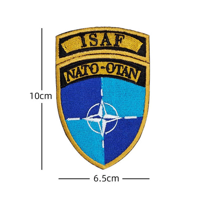 WARAGOD NATO 02 toppa ricamata