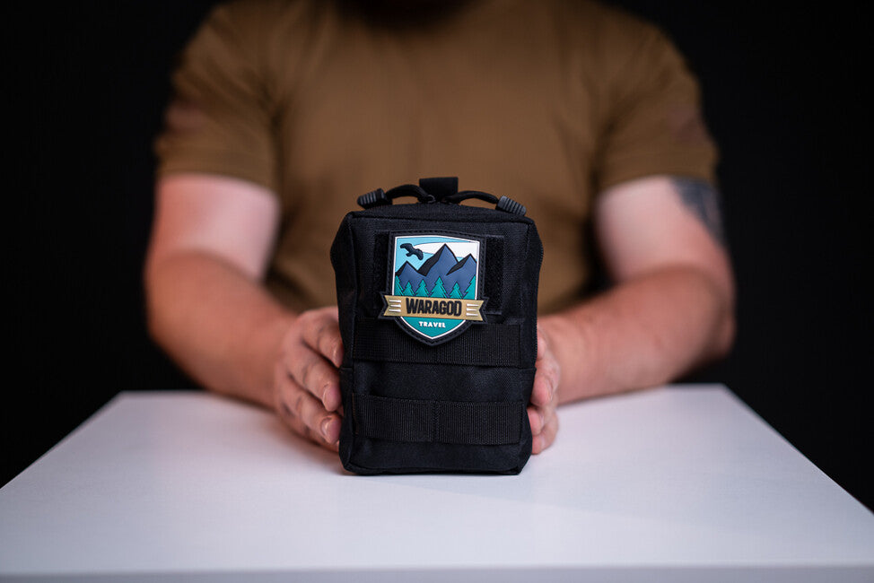 WARAGOD Morg marsupio tattico, nero