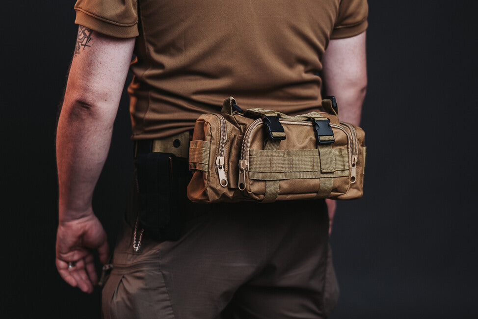 WARAGOD Hip Tactical Waist Bag, Digital Desert
