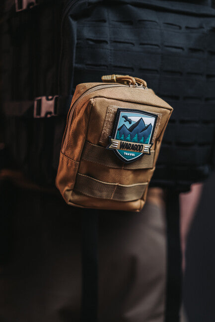 WARAGOD Morg marsupio tattico, nero