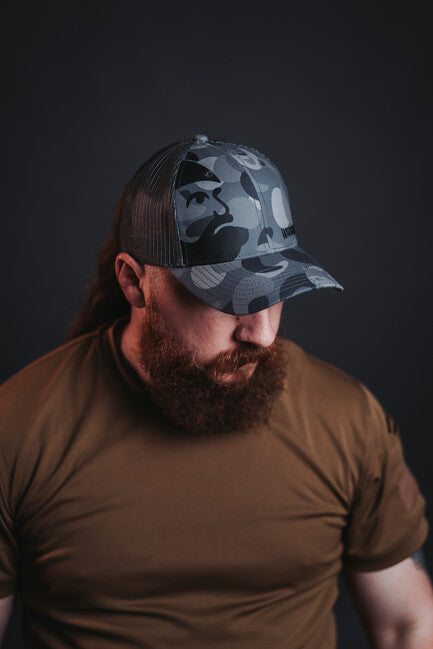 WARAGOD Joküll Καπέλο με Γείσο, greycamo