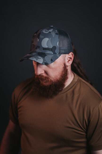 WARAGOD Joküll Καπέλο με Γείσο, greycamo