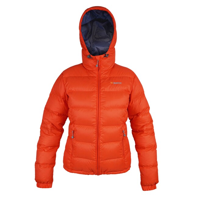 Warmpeace Brenta Lady giacca, blu/mandarino