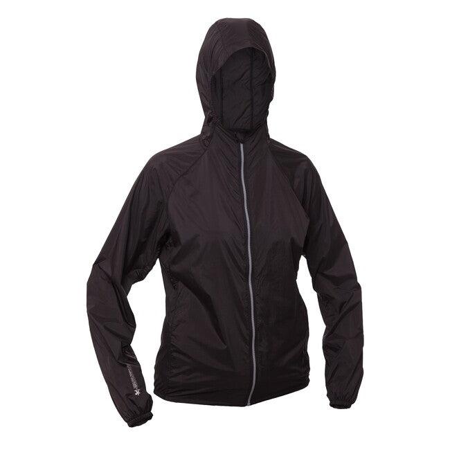 Warmpeace Forte Lady giacca, nera corvino