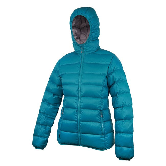 Warmpeace Tacoma Lady jacket, blu porto/grigio argento