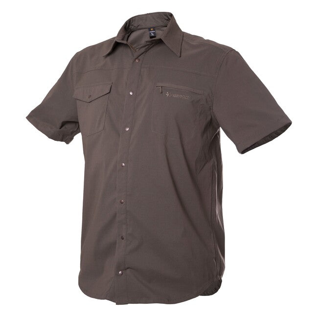Warmpeace Molino camicia, marrone scuro
