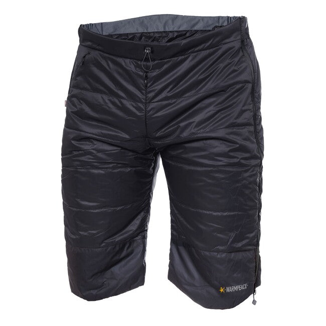 Warmpeace Rond pantaloncini, nero/grigio scuro