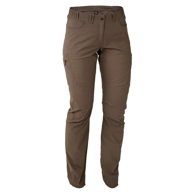 Warmpeace Pantaloni Crystal Lady, caffé marroni