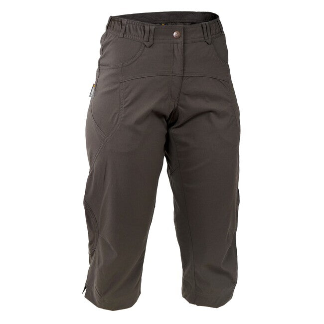 Warmpeace Flash pantaloni 3/4 lady, caffé nero