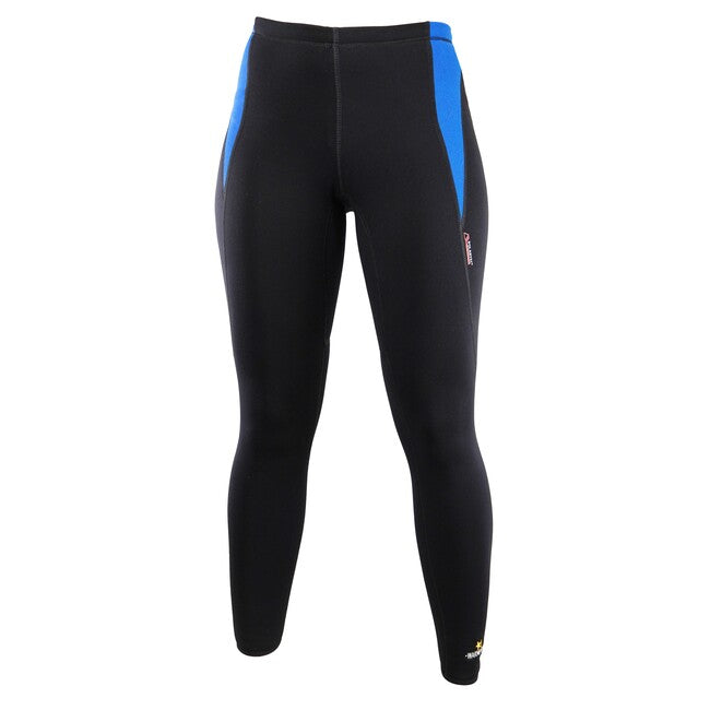 Warmpeace Parana pantaloni, nero/blu reale