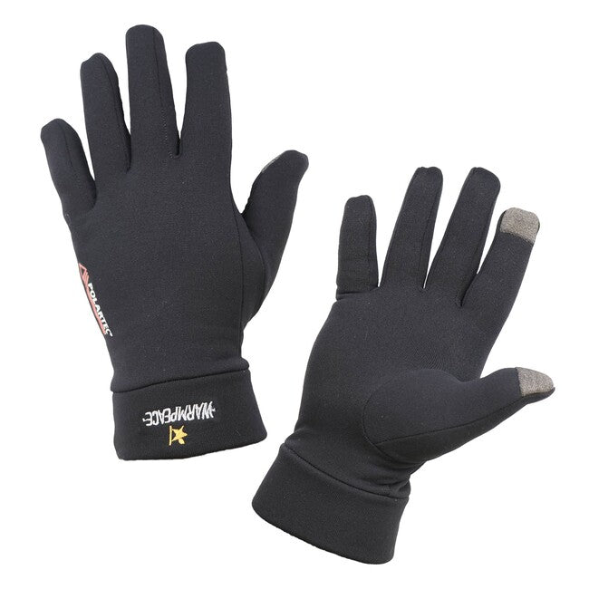 Warmpeace Powerstretch Touchscreen guanti, neri