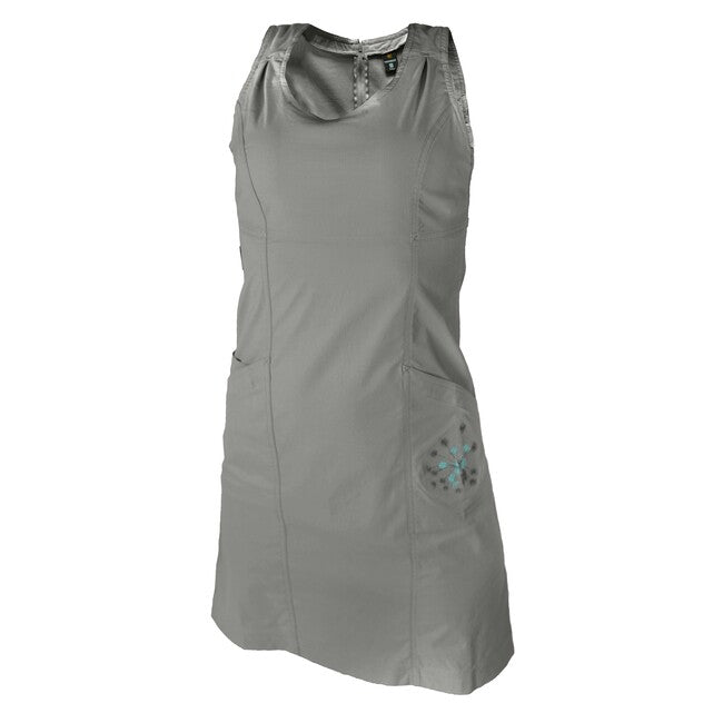 Warmpeace Friday Better dress, grigio pioggia