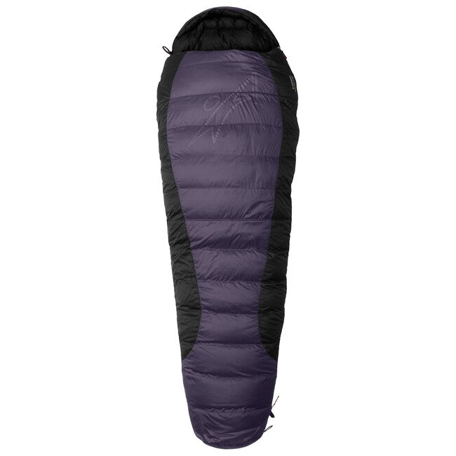 Warmpeace Viking 900 sacco a pelo 180 cm r, ferro/grigio/nero