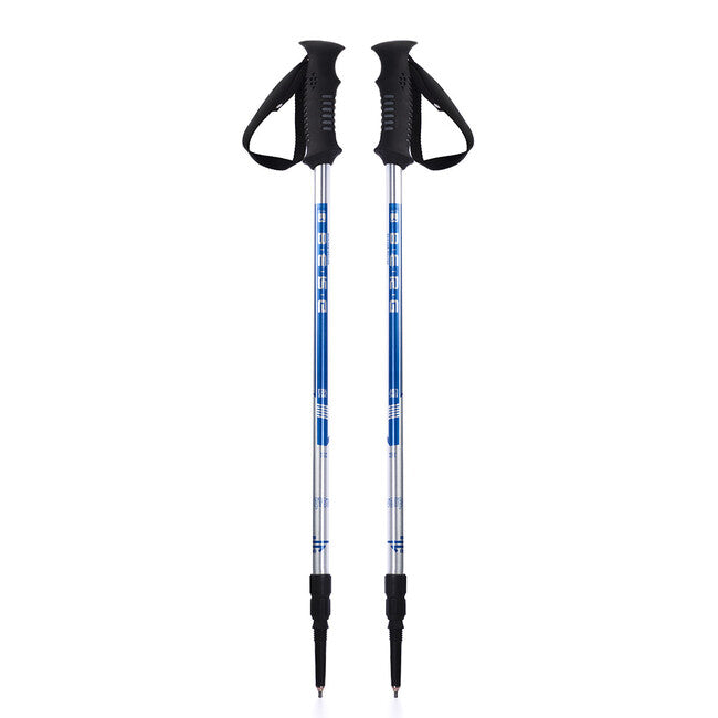 Warp Berg bastoncini da trekking antishock 145 cm, blu argento