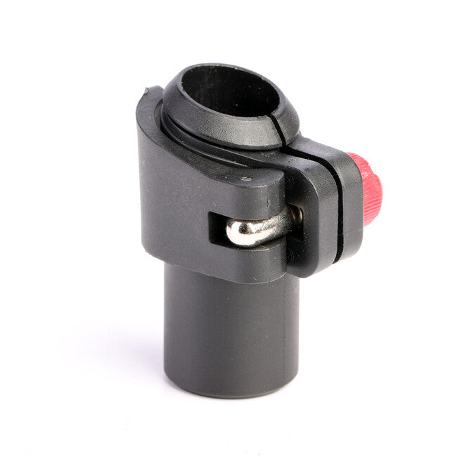 Warp ND meccanica flip-lock FL-14 corpo nero leva in plastica nera dado rosso diametro 16 mm