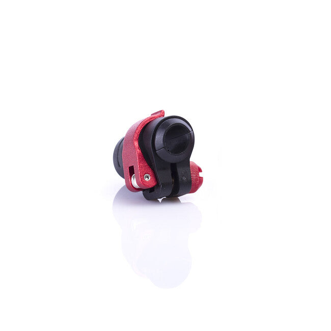 Warp ND - meccanica flip-lock FL-17 plastica nera/leva alu rossa/dado rosso, per diametro 14 mm