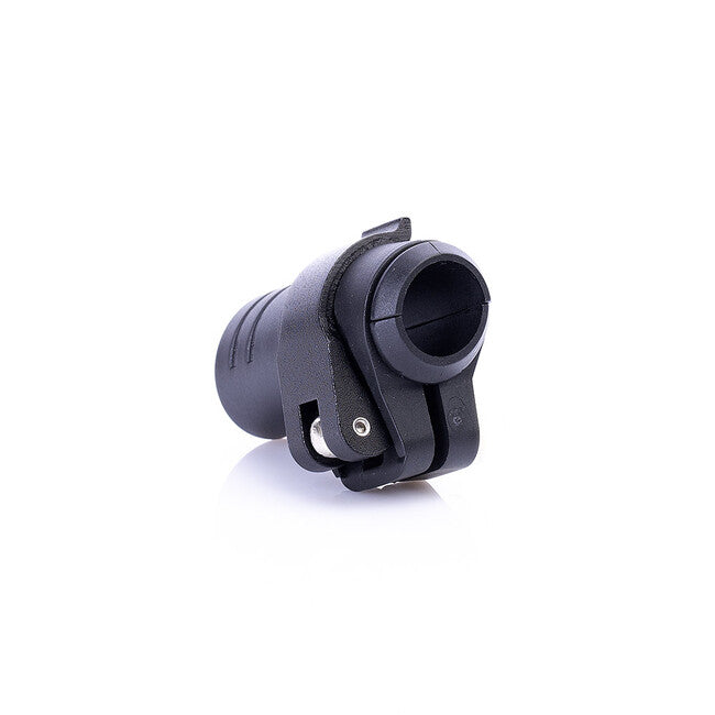 Warp ND meccanica flip-lock FL-17 plastica nera/leva in alluminio nero/dado nero, per diametro 16 mm