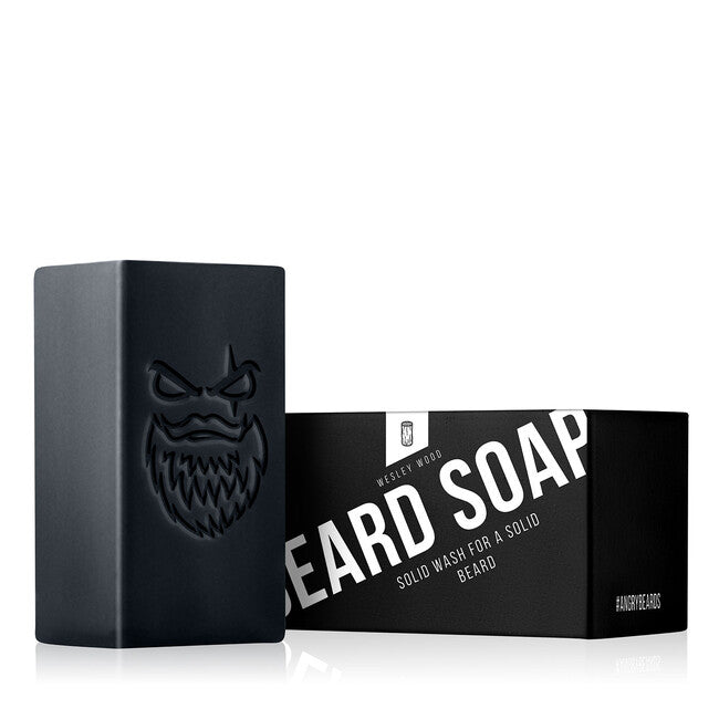Angry Beards Wesley Wood Sapone per barba e mento 50 g