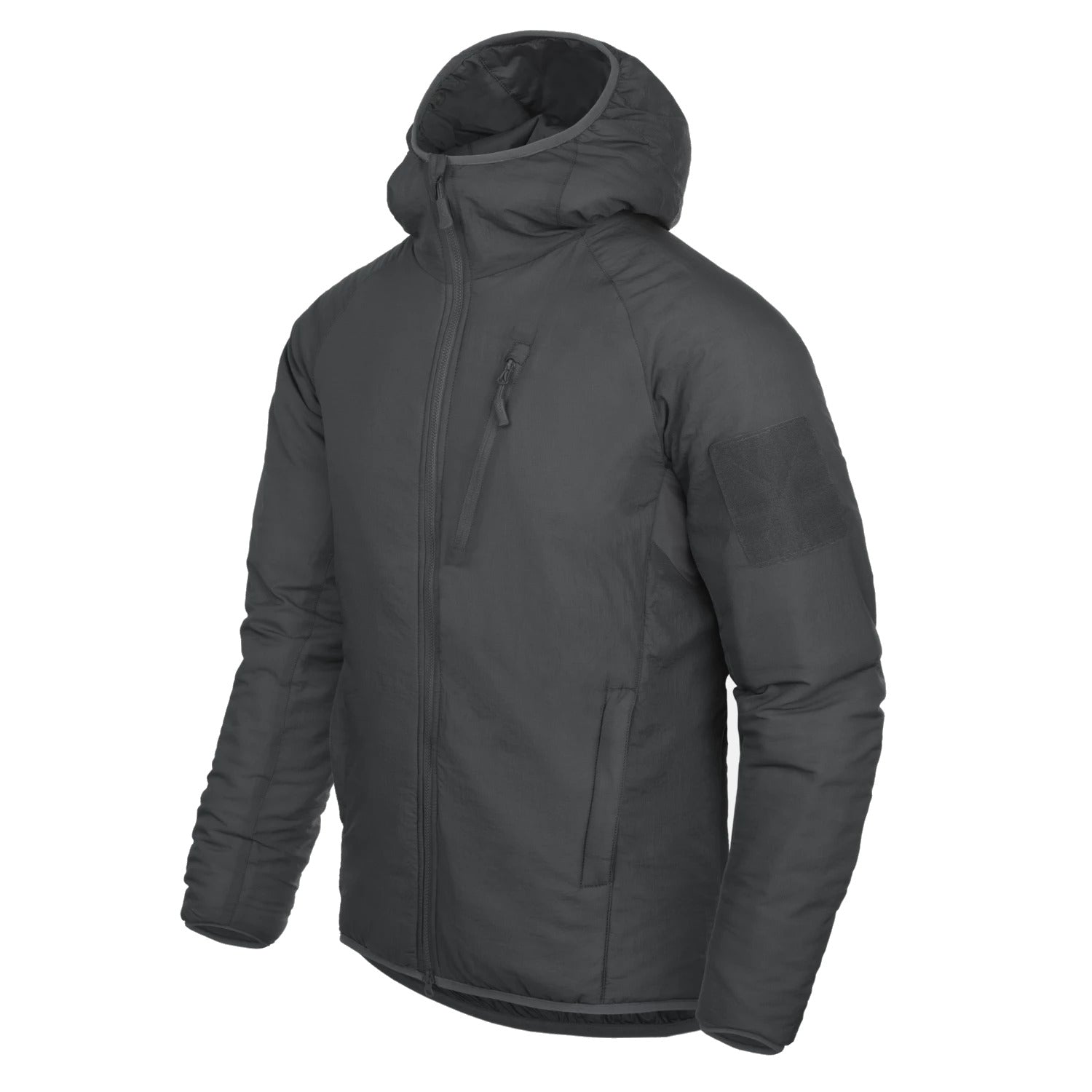 Helikon-Tex WOLFHOUND bunda s kapucňou Climashield Apex, Shadow Grey