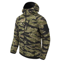Helikon-Tex WOLFHOUND Hooded Jacket, Climashield Apex, Tiger Stripe