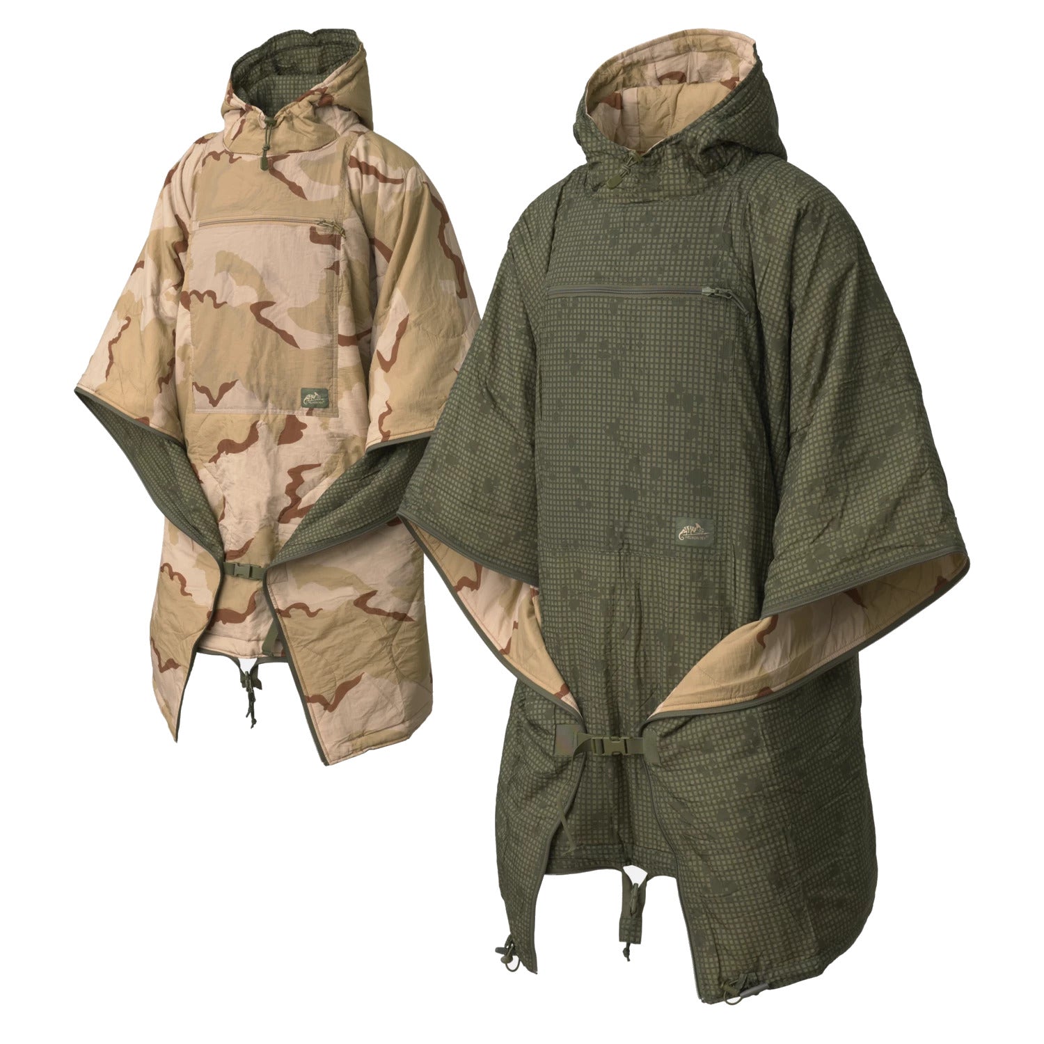 Helikon-Tex SWAGMAN ROLL obojstranné pončo - Desert Night Camo / US