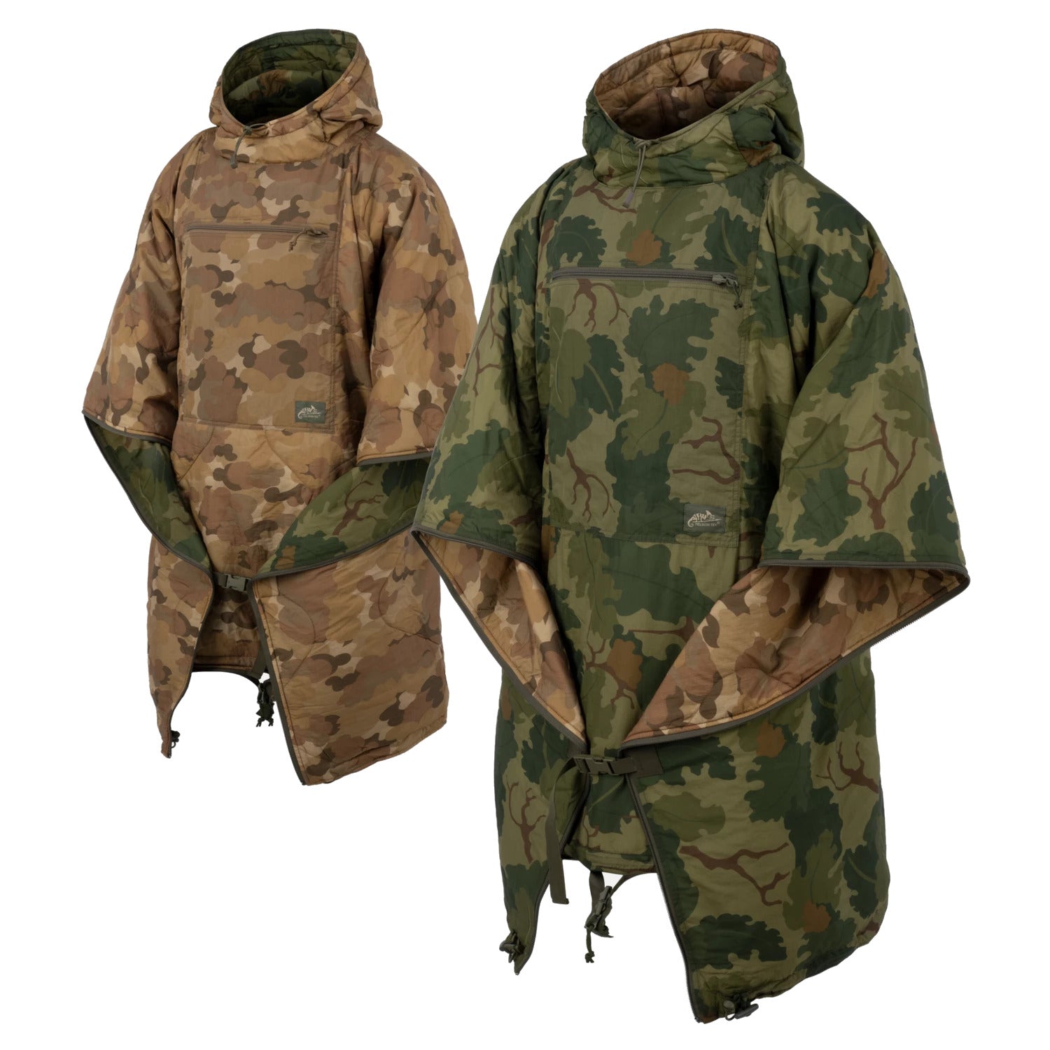 Helikon-Tex SWAGMAN ROLL obojstranné pončo, Mitchell Camo Leaf / Mitchell Camo Clouds