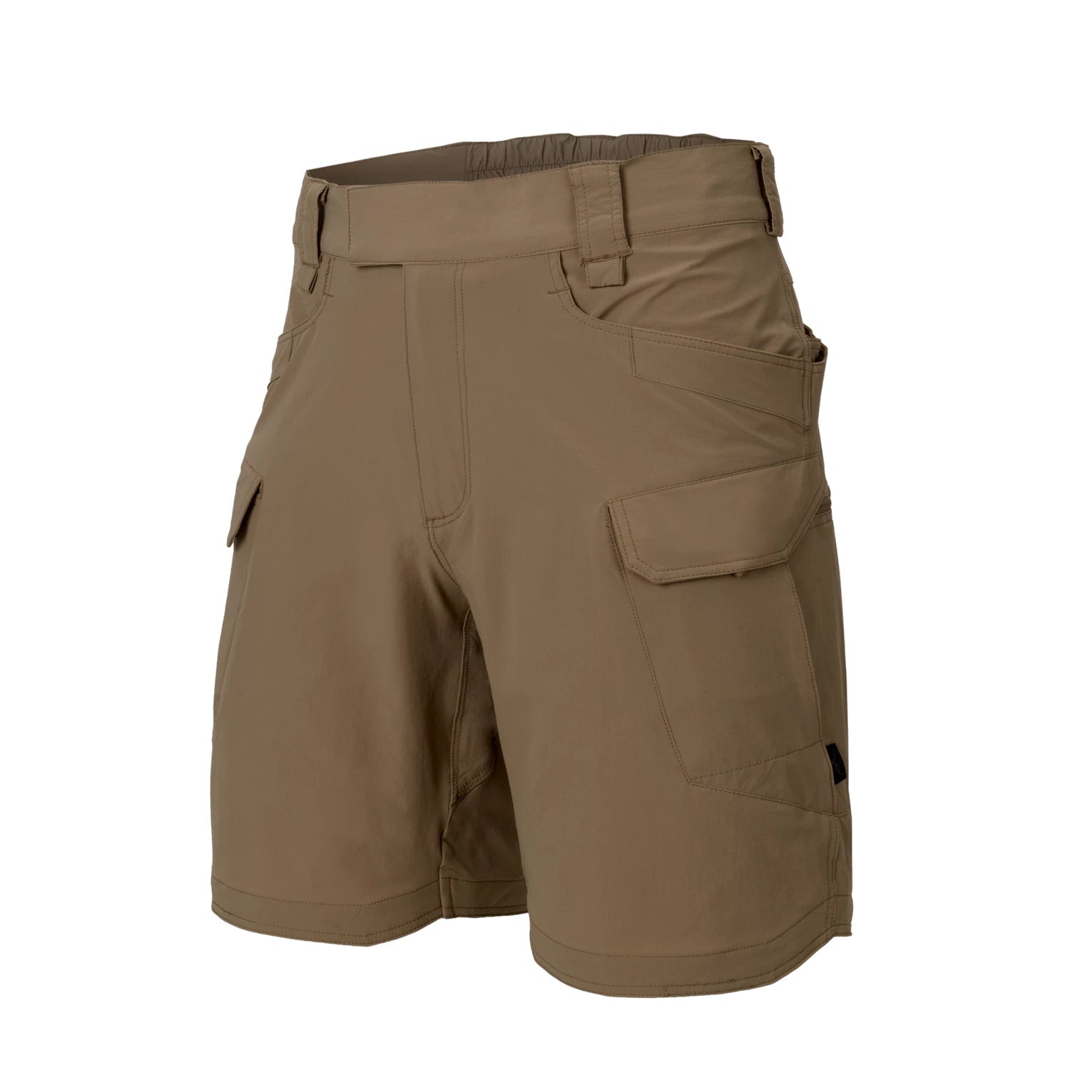 Helikon-Tex OTS 8.5" šortky VersaStretch taktické outdoorové Versa Stretch Lite, Mud Brown