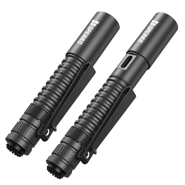 Speras EST MIC torcia led tattica a contatto, nera