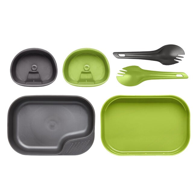 Wildo Set da campeggio DUO Light, lime / grigio scuro