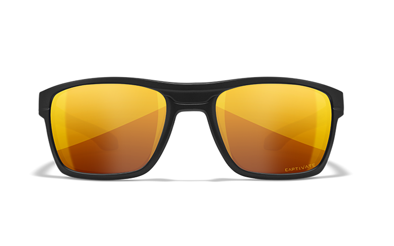 WileyX Captivate Kingpin occhiali polarizzati, bronzo a specchio