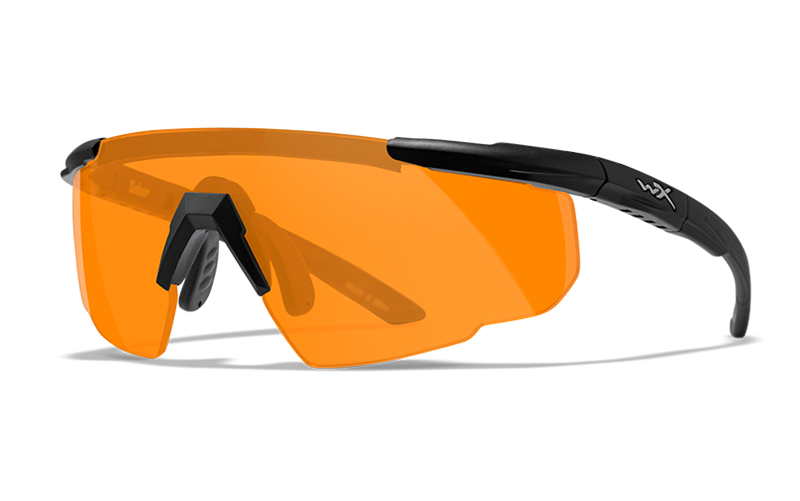 WileyX Saber Advanced occhiali di sicurezza, arancione chiaro