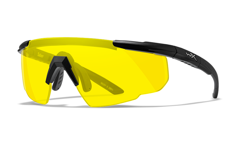 WileyX Saber Advanced occhiali di sicurezza, giallo