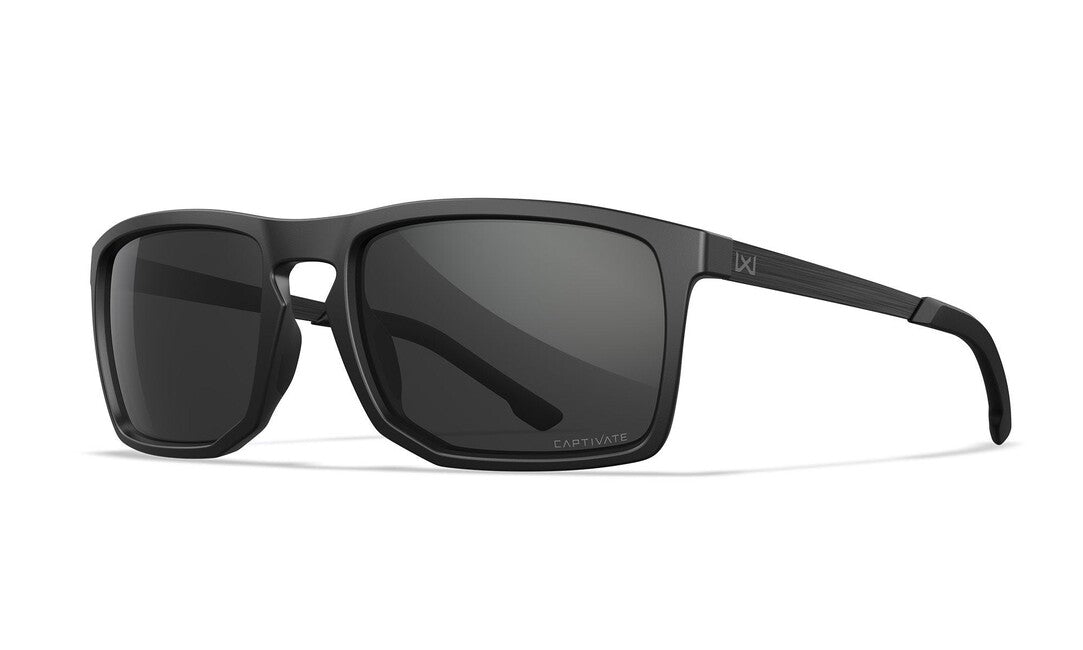 WileyX Axe occhiali da sole Captivate Polarized Grey/ Matte Black