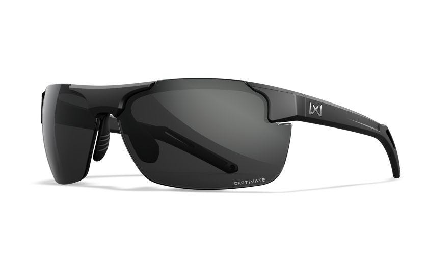 WileyX Prime Captivate occhiali da sole, grey, matte black