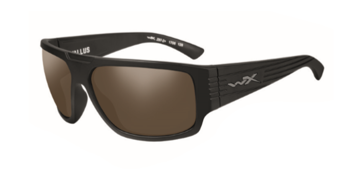 WileyX Vallus occhiali polarizzati specchio ambra