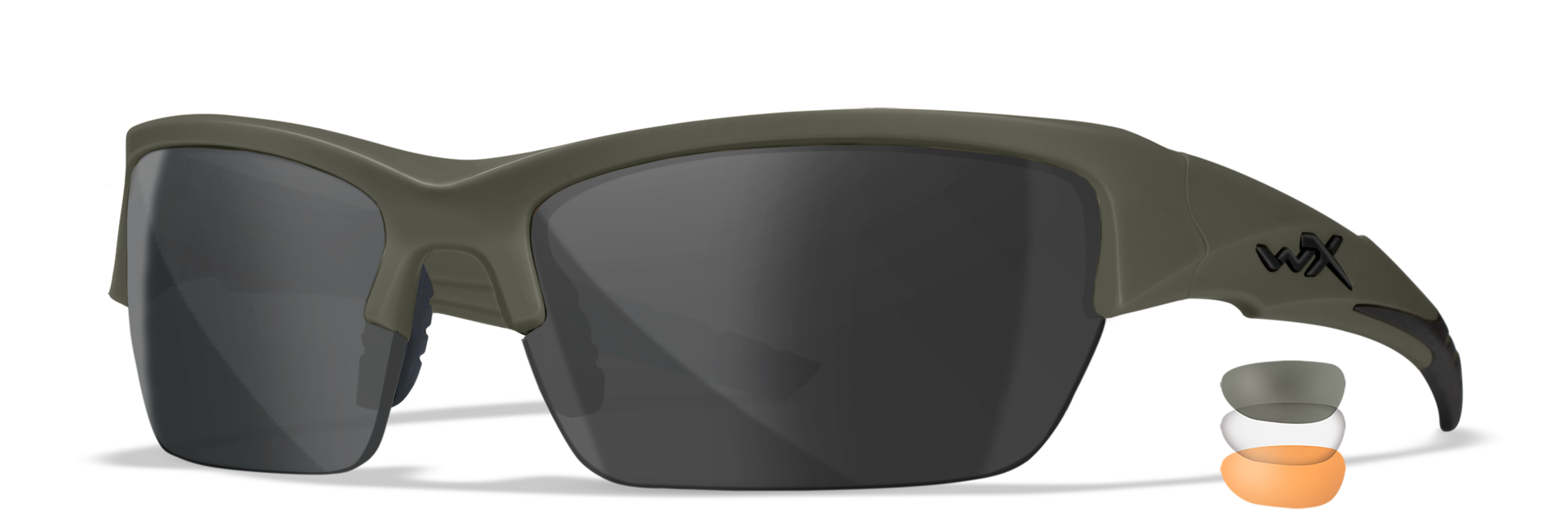 WileyX VALOR 2.5 grigio/chiaro/ruggine chiaro, verde
