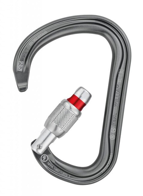 Petzl William Ball Lock moschettone con sicurezza automatica