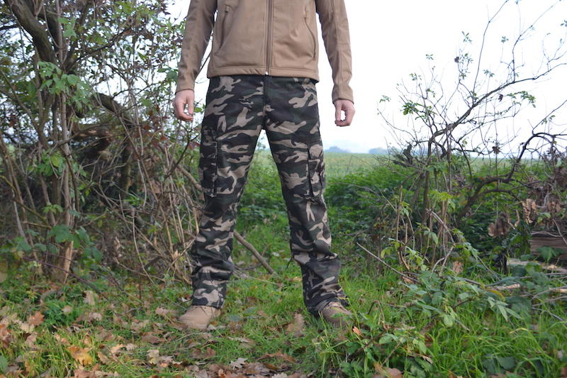 Loshan Igancio pantaloni imbottiti da uomo, woodland