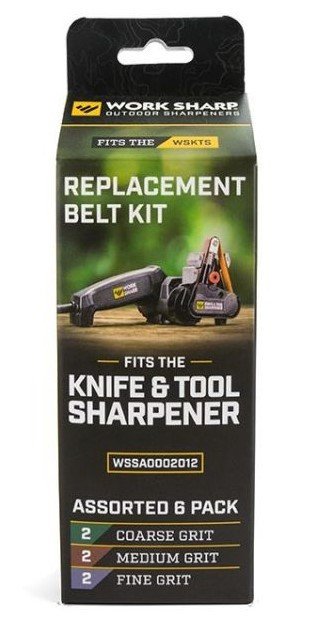 Work Sharp WSKTS nastri abrasivi di ricambio - 1" x 12"